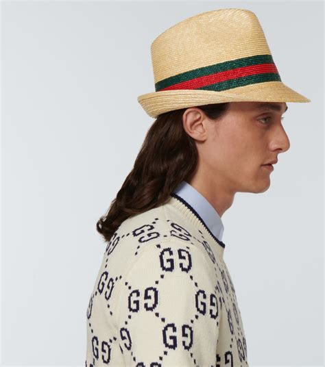 gucci summer straw hat|denim gucci hat.